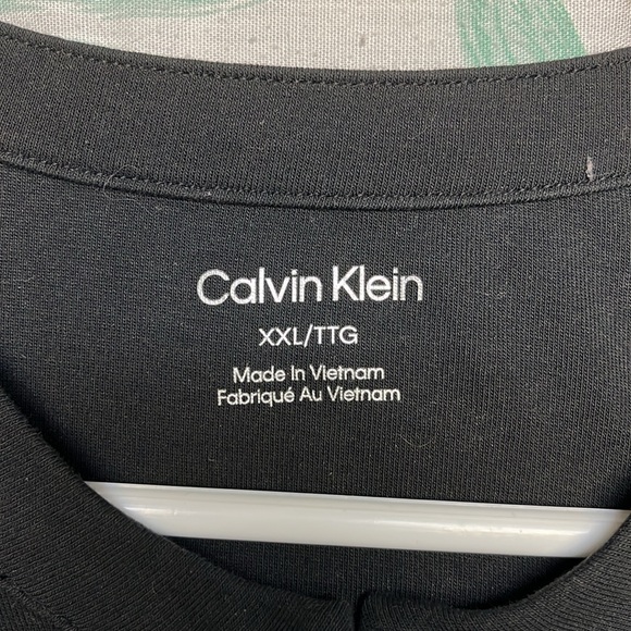 Calvin Klein - Black Long Sleeves Shirt - Size XXL - Picture 2 of 4